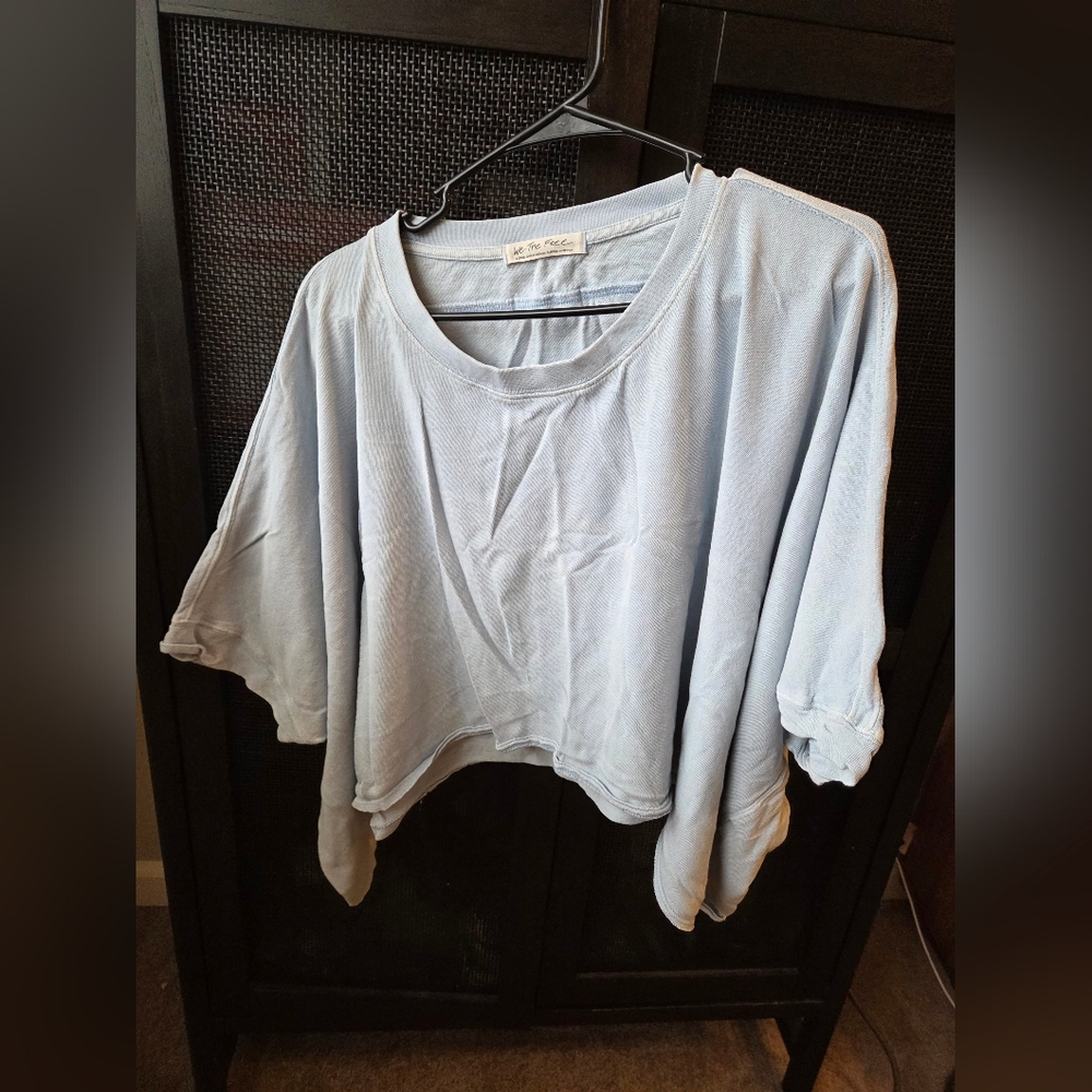 Free Peope Oversize Crop Top